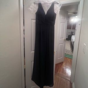 Bill Levkoff Navy gown